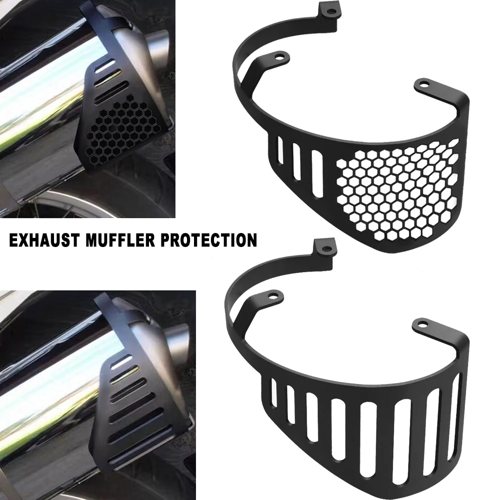 

Motorcycle Accessories Exhaust Muffler Protection Aluminum For BMW R1200GS R1200 GS R 1200GS ADVENTURE 2005-2013 2012 2011 2010