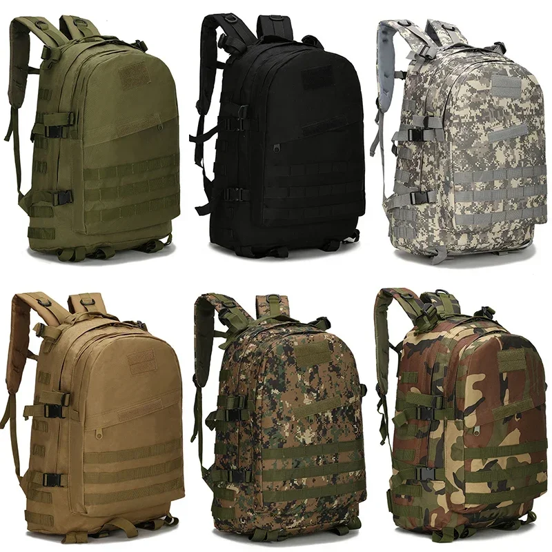 

Outdoor Tactical Backpack 40L Large Capacity Molle Backpack Bags Camouflage Trekking Hunting Camping Hiking Bag New