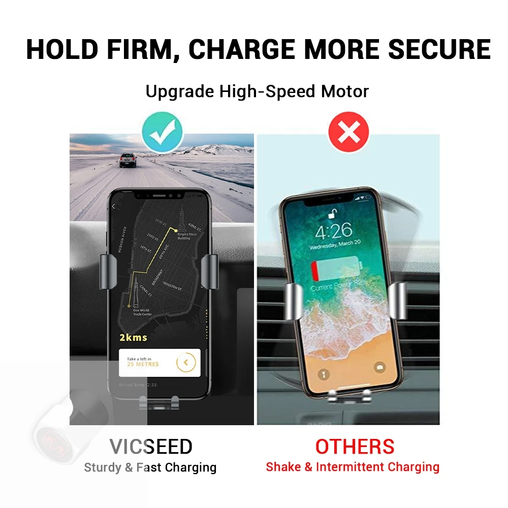 Car Emblem Phone Holder Gravity Holder Accessories For Dodge Durango Caliber Dakota Neon SXT Nitro Avenger Dart SRT Ram Caravan view 5