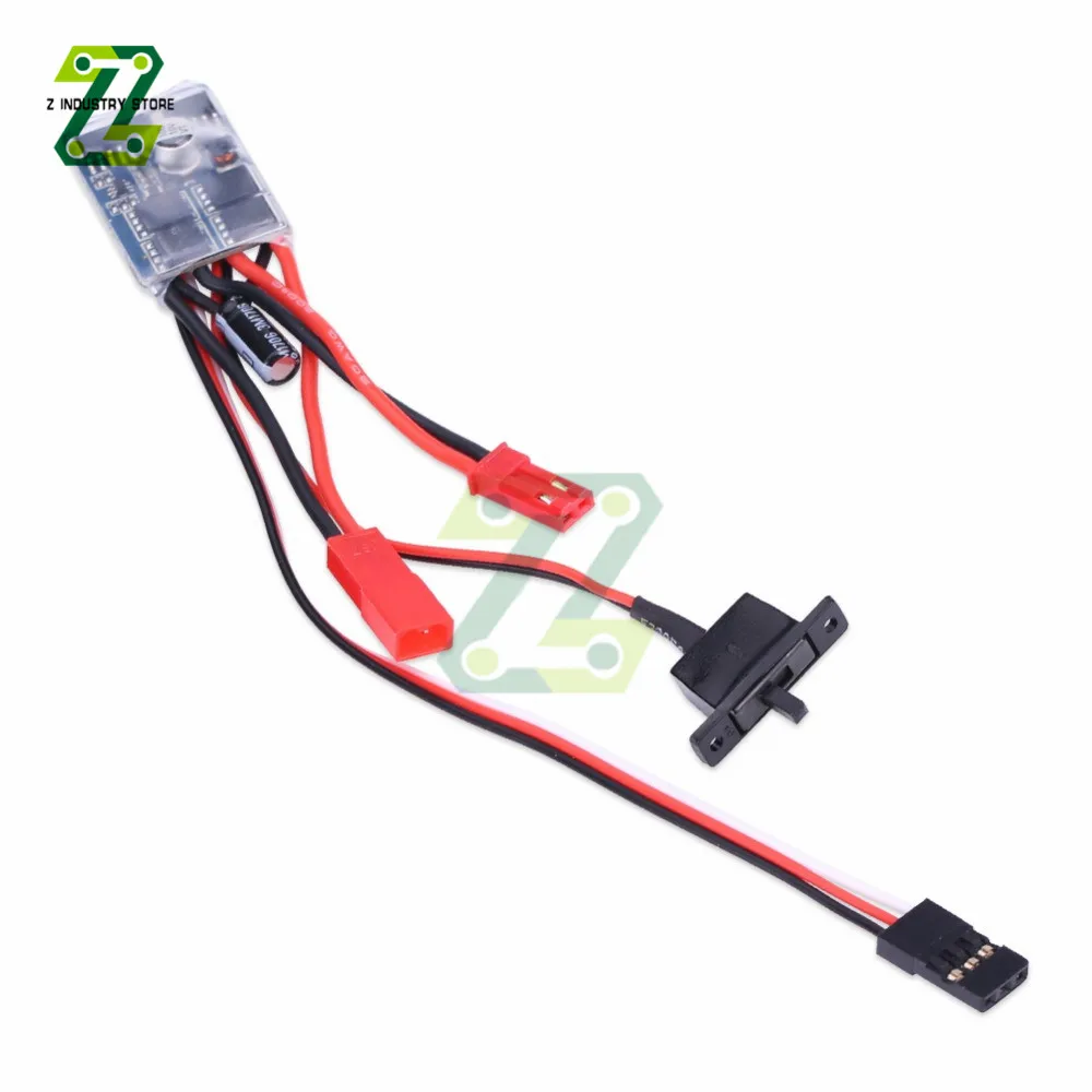 10A 30A 4.8V-8.4V Mini Brushed Electric Speed Controller ESC Brush Electronic Motor Speed Controller For RC Car