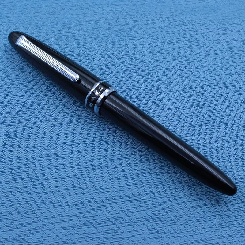 

Penchen High Beauty Торпеда Фортепиано Черная перьевая ручка F 0,5 мм Перо Практика Офис Бизнес Студент Ручка для взрослых Письменные принадлежности