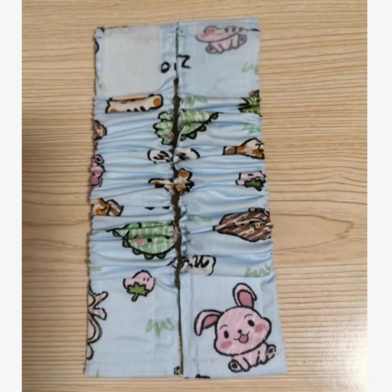 ABDL Adult Baby Waist Extender All-in-one Pulling Pants Extension Strap Adjustable Velcro Cartoon Print DDLG Cosplay Clothes