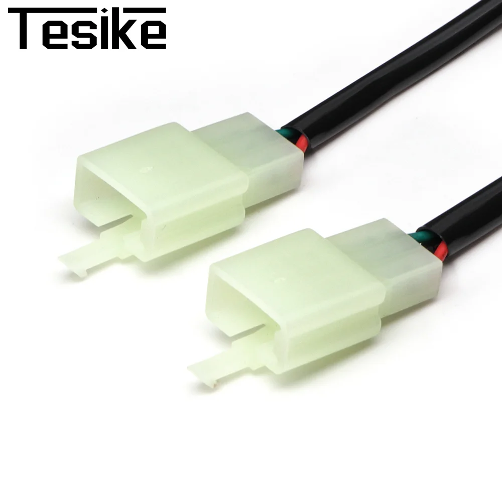 3-Pin Motorcycle Digital Odometer Sensor Connection Line For Kawasaki Universal Headlight Socket Lamp Connection Wires