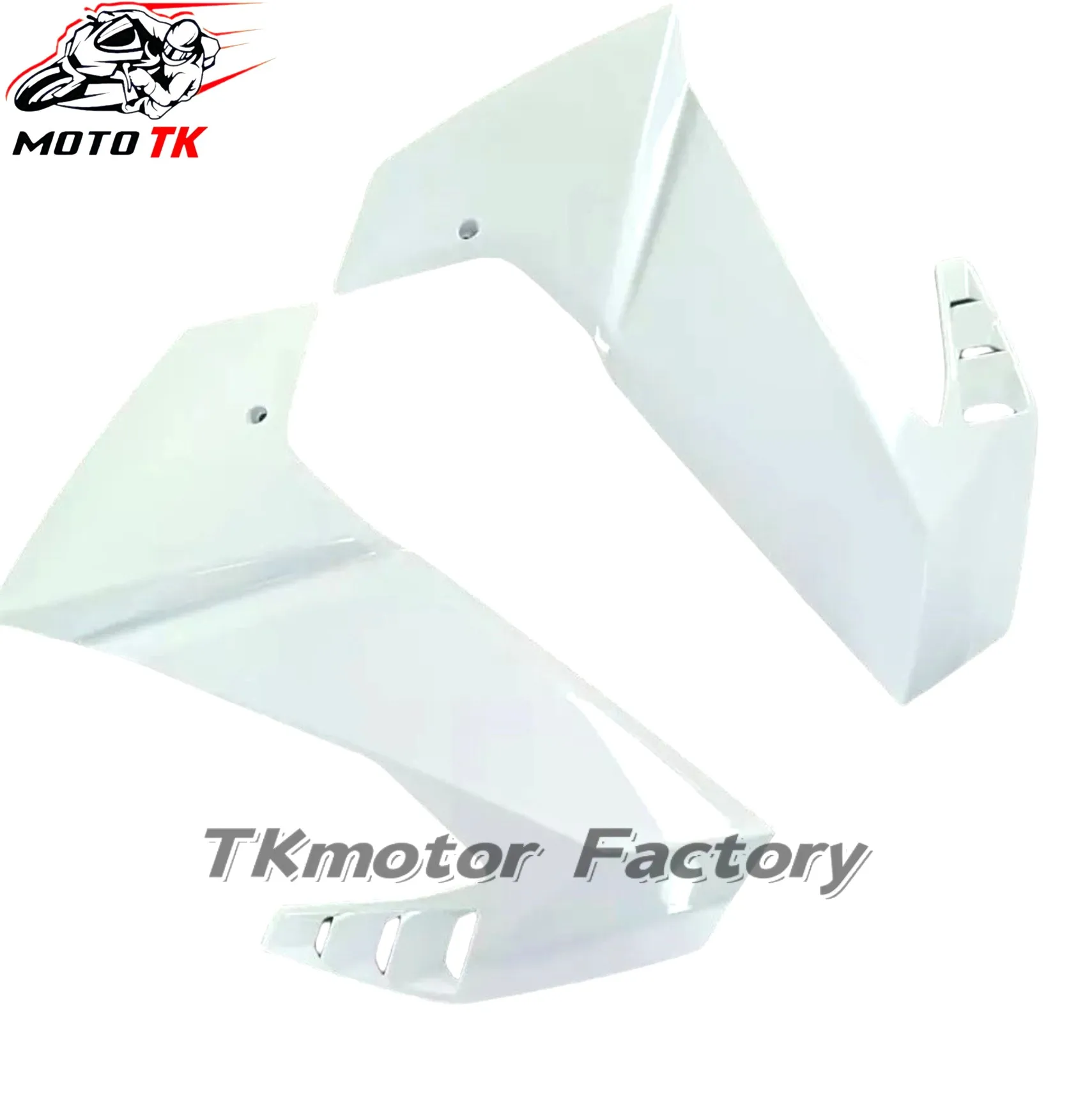 New ABS Fairing Kit - Motorcycle Fairing Set Body Kit Plastic For APRILIA RS457 2024 2025 Accessories Full Bodywork Cowl White B 5