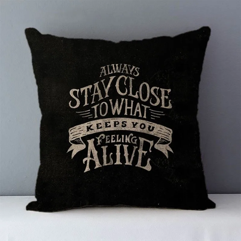 Dream believe achieve letters printed quality cozy cushion cover home decorative pillows square 45x45cm pillowcase for couch D5