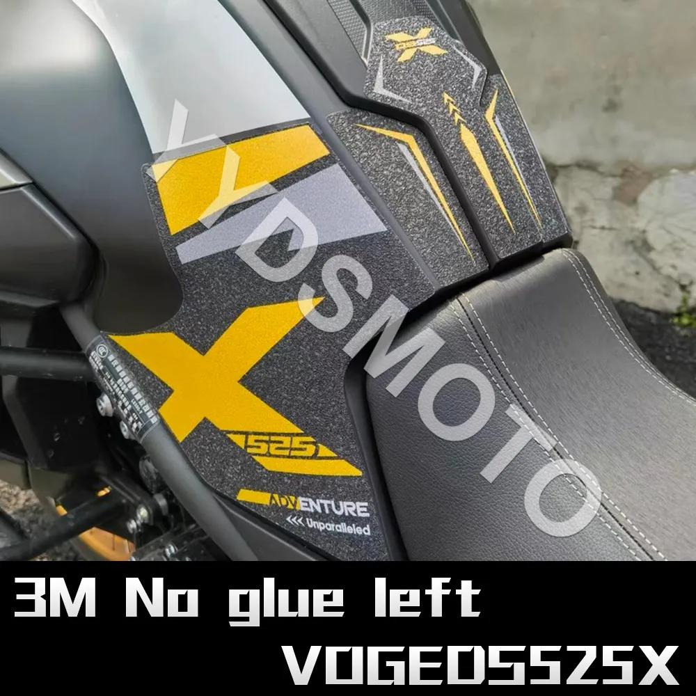 For VOGE DS525X Motorcycle 3M Fuel Tank Pad Sticker Body Decal Decorative Kit Protector Anti-skid Anti-scratch Accessories