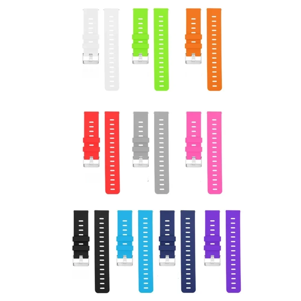 22mm 20mm 時計ストラップ Amazfit GTS 4/GTR 4/3/2 Mini/Pro/Balance 用 防汗スポーツシリコンブレスレット Huawei GT 4/2e バンド用