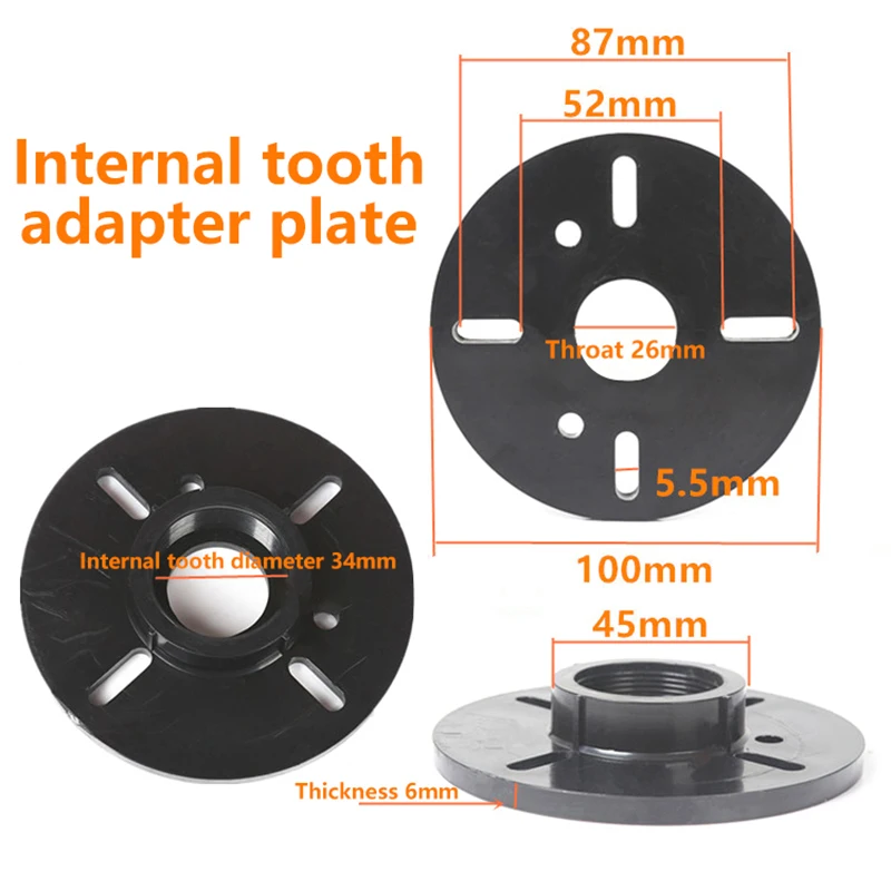 1Pc Tweeter Speaker Horn Screw Mouth Adapter Plate Treble HiFi Car Accessories For Home Theater Audio Public Address System
