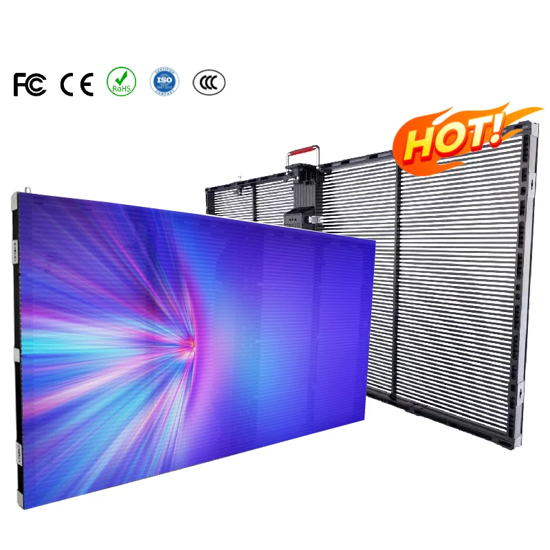 Ultra Thin 90% High Transparent Hologram Led Screen Display Pantalla Led Transparente Video Wall Panel for Glass Windows