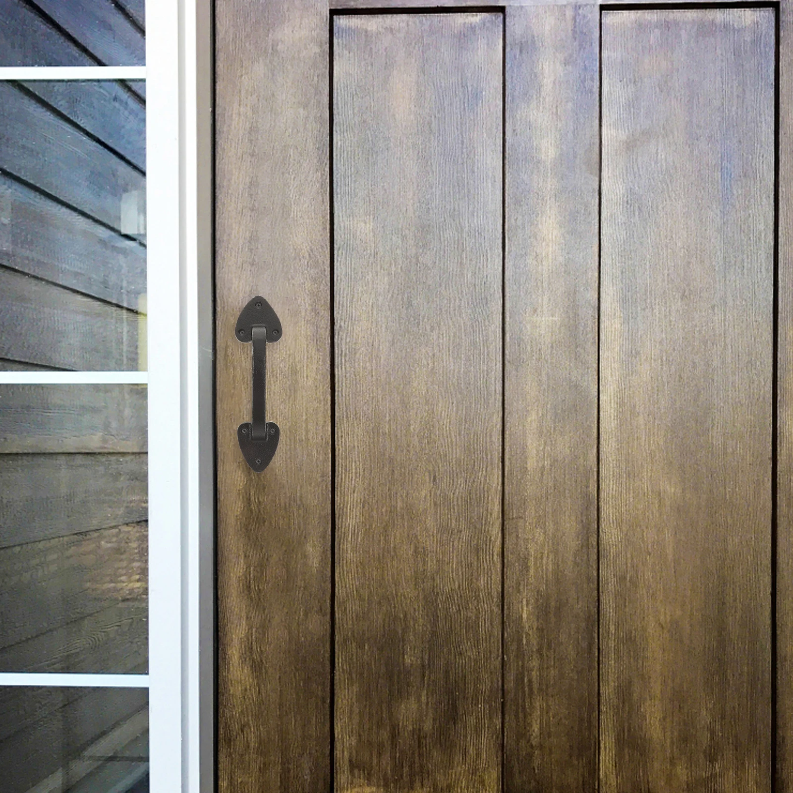 

Barn Sliding Barn Door Handle Black Sliding Shed Gate Handles Wooden Gates Cast Iron Pull Hardware Garage Door Internal