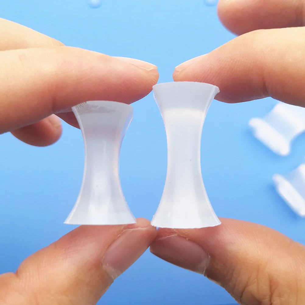 2 قطعة إصبع القدم فاصل أصابع القدم أروح باديكير مصحح قابلة لإعادة الاستخدام سيليكون الورم الذرة الإغاثة أداة العناية بالقدم #4