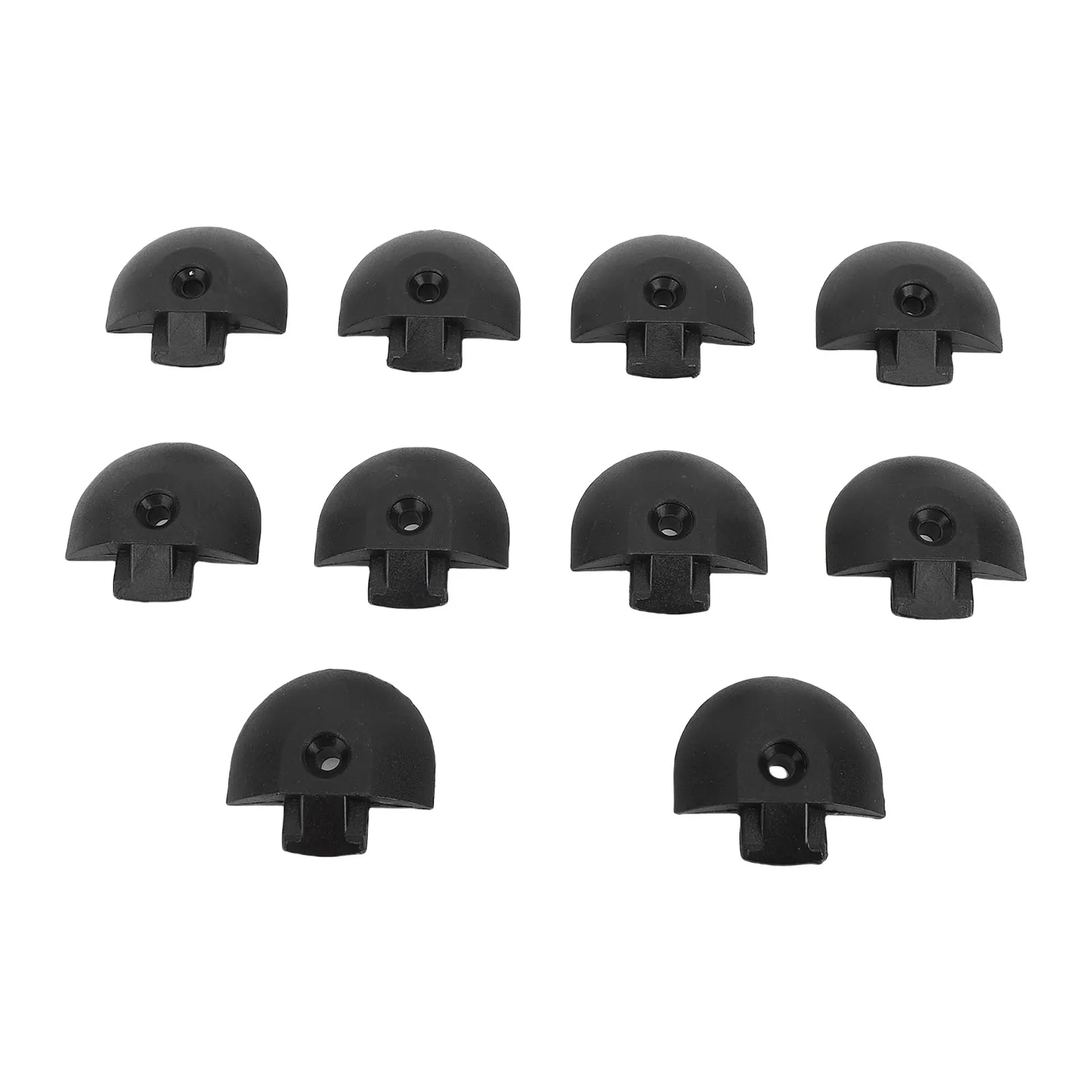 

L Track Tie Down End Plug Robust Anti Aging Secure Fit High Toughness Sloped L Rail End Insertion for Trailer