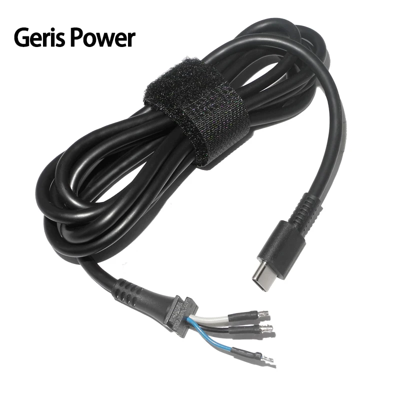 ​USB Type C Charging Cable DC Jack Plug Power Adapter Connector Cable Cord for Lenovo Hp Dell Asus Laptop Charger Cable Wire
