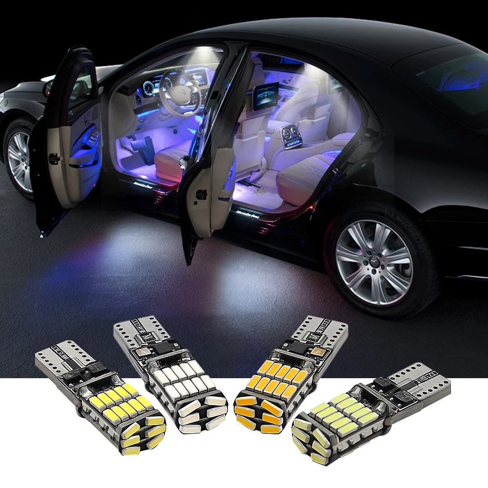 

2 шт. сигнальная лампа T15 W16W 921 912 светодиодные лампы для BMW 4014 26SMD автомобильный фонарь заднего хода Canbus Highlight резервный задний фонарь