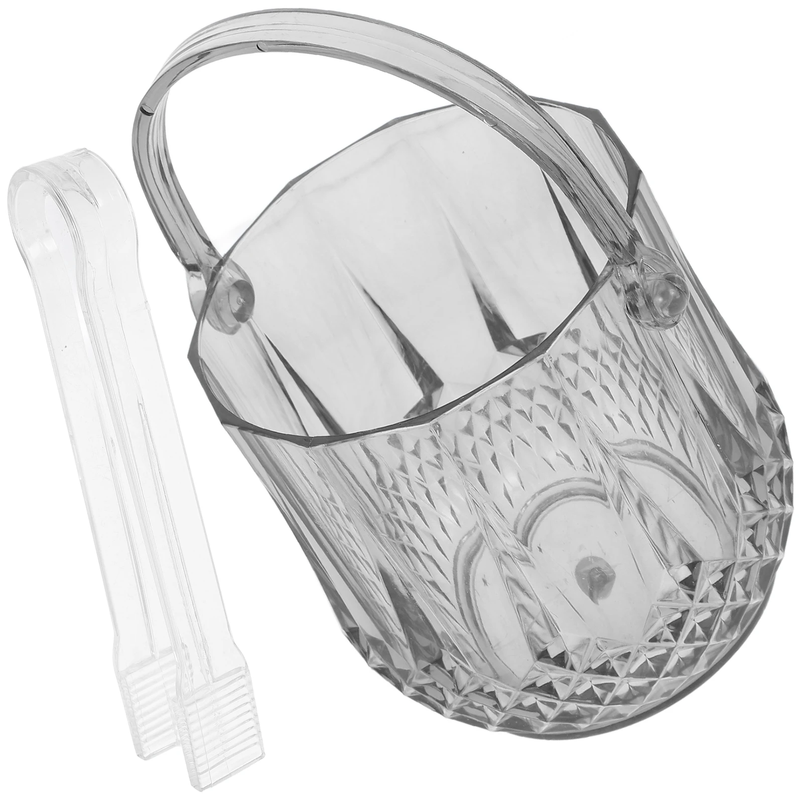 

Ice Bucket Clear Plastic Container Bottle Holder Beverage Serving Storage Bucket KTV Party Supply Home Use Cooling Box