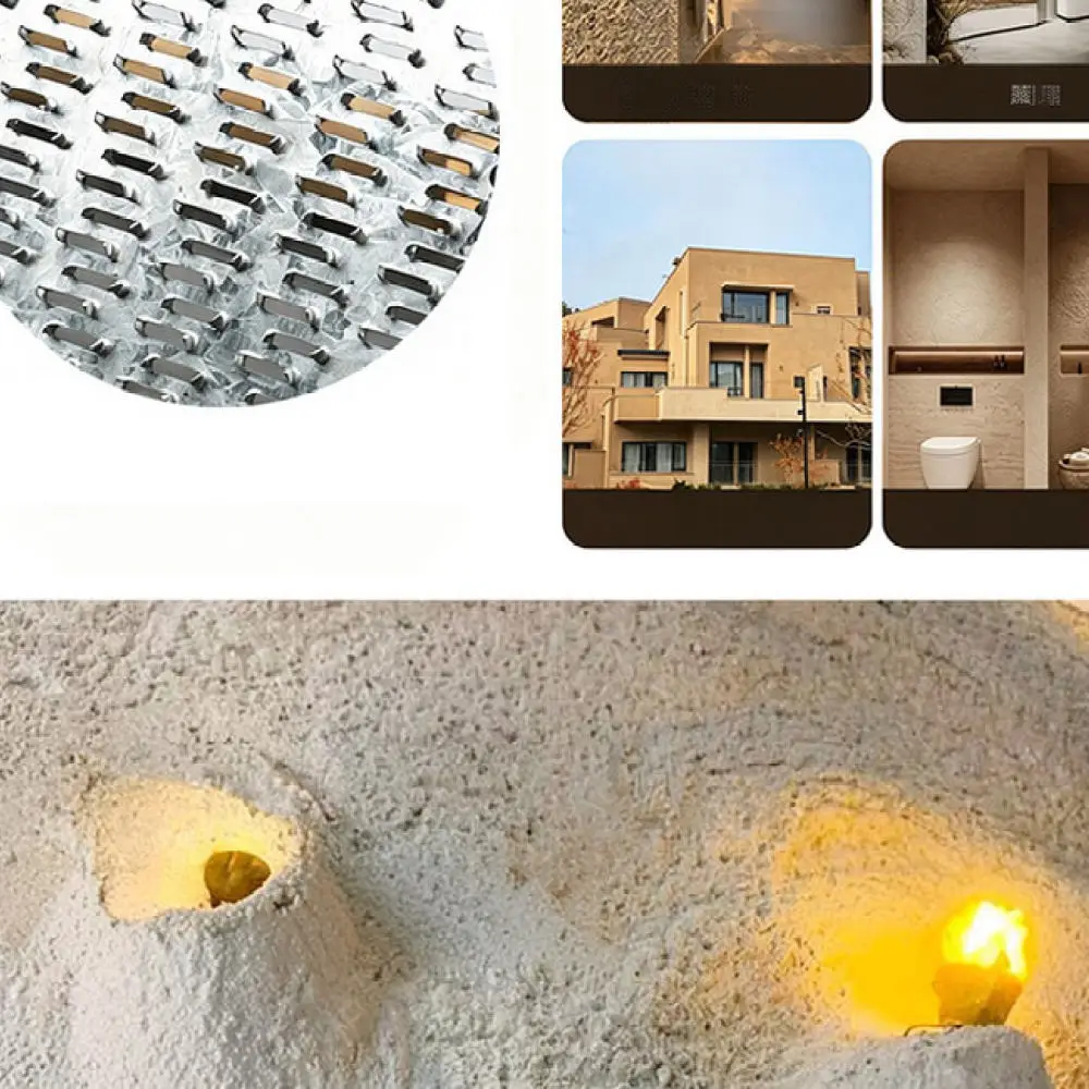 Professional Wall Texture Scraper Toothed Smoothing Plane Carbon Steel Tool For Building Construction Plastering Works