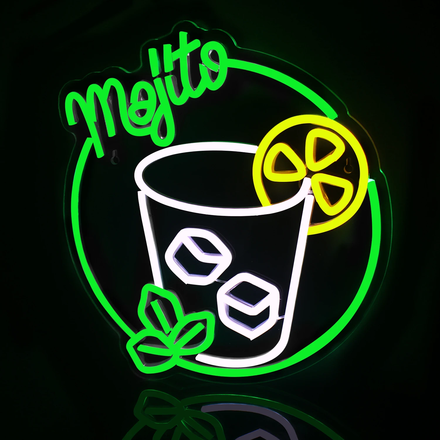 Mojito Leucht reklame für Wand dekoration 5v dimmbare Bar Leucht reklame Licht USB angetrieben für Home Bar Restaurant Bar Hochzeit Geburtstags feier