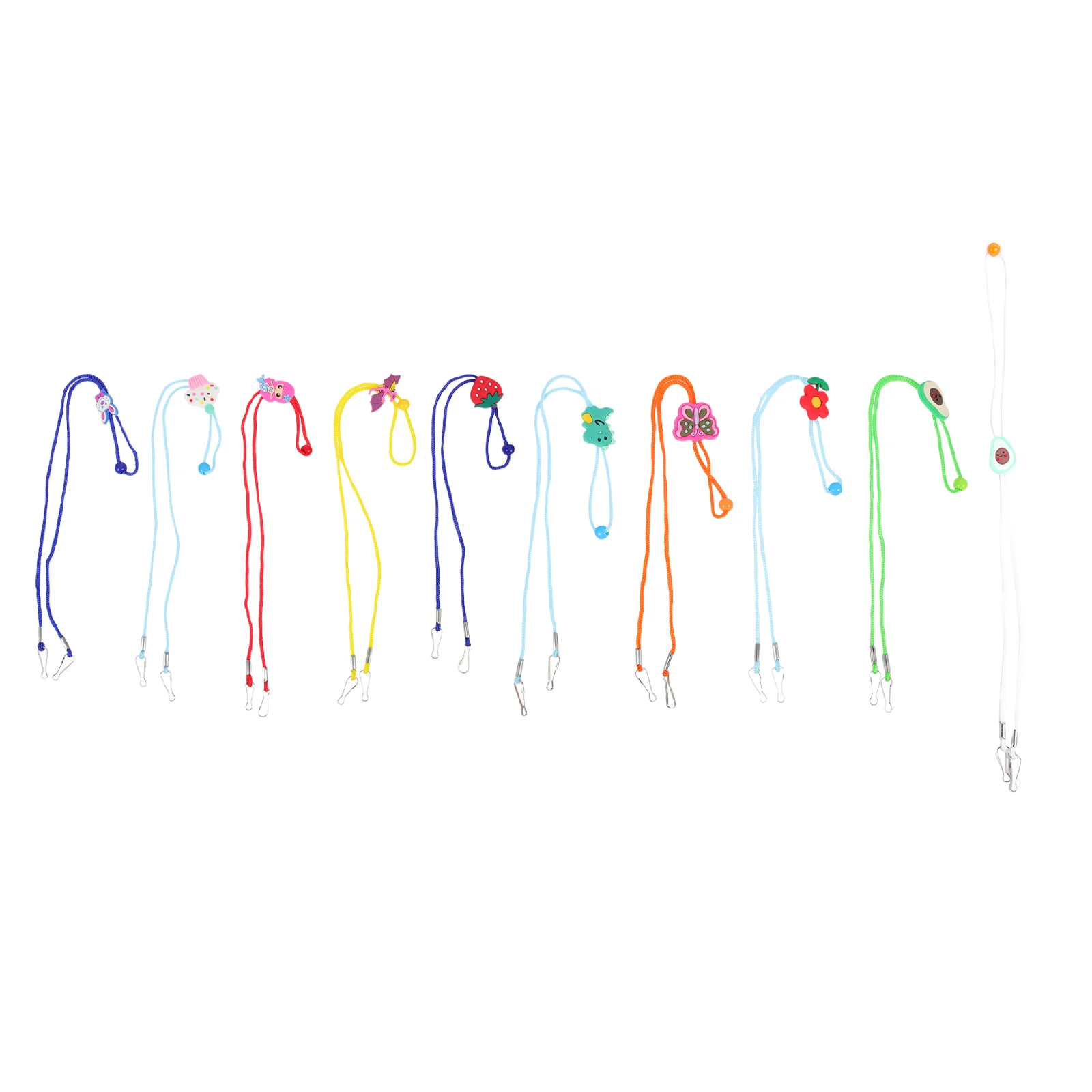 10 Pcs Children's Glasses Strap Elastic Straps Hanging Lanyards Rope for Wear-resistant Kids Eyeglasses