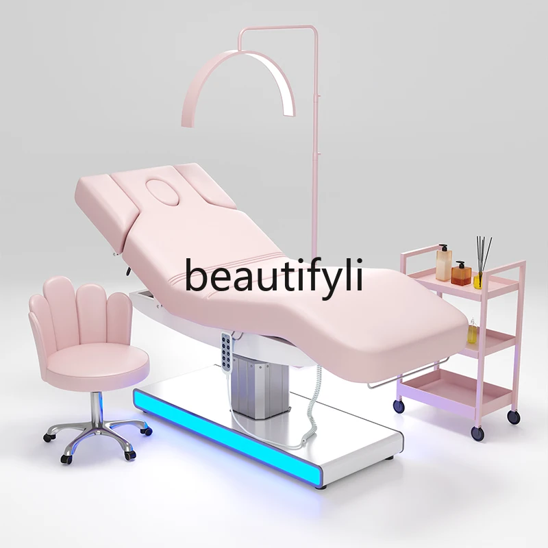 

Electric Beauty Medical Bed Plastic Surgery Multi-angle Lifting Tattoo Bed Eyelash Massage Chair