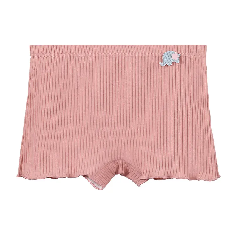 

5 шт. Детское нижнее белье, мягкие хлопковые штаны с плоским носком для девочек, летние тонкие и простые, для больших детей, маленьких девочек, четырехугольный ребенок