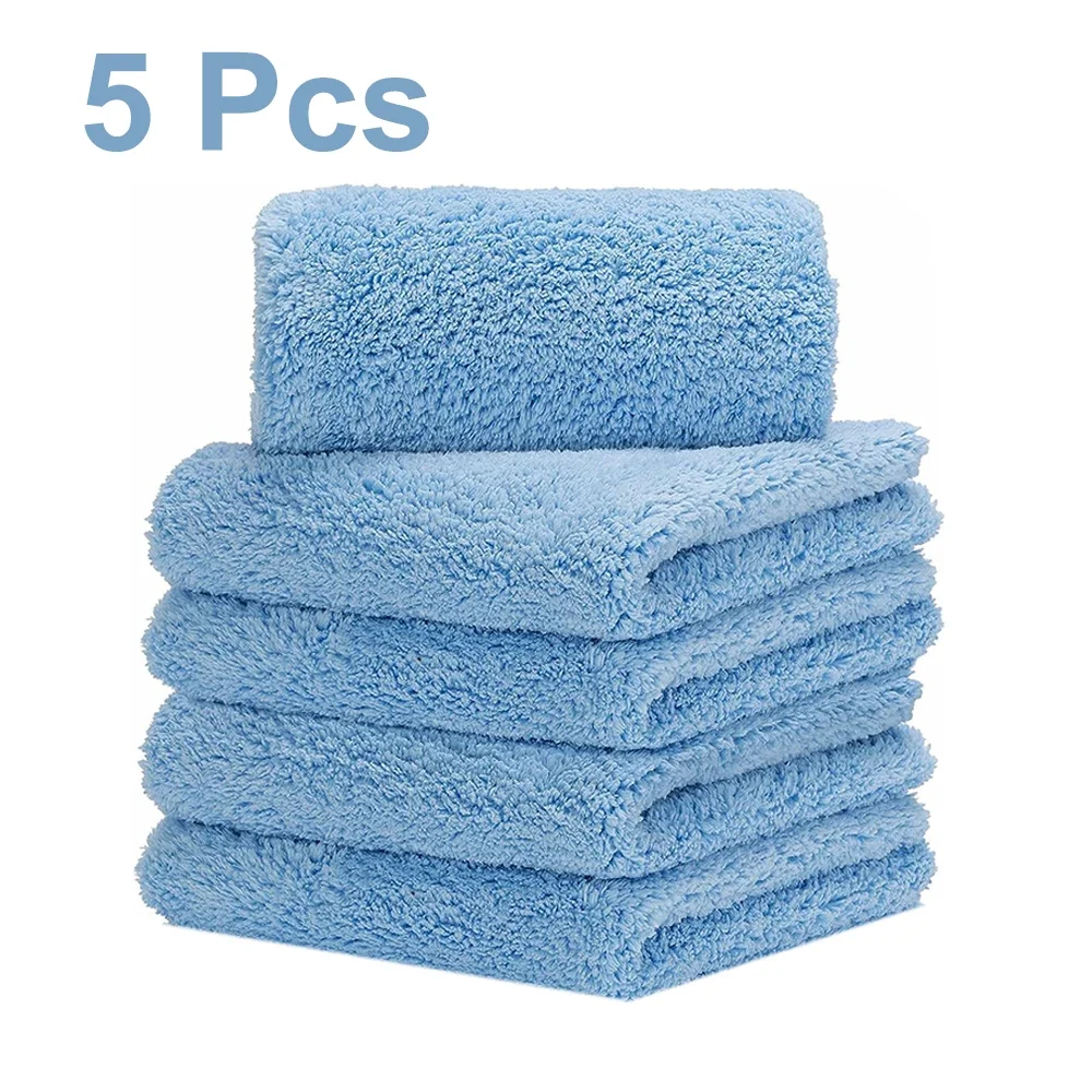 40x40Cm Microfiber Car Wash Towel Fast Drying Auto Cleaning Extra Soft Cloth High Water Absorption For Car Wash Accessorie