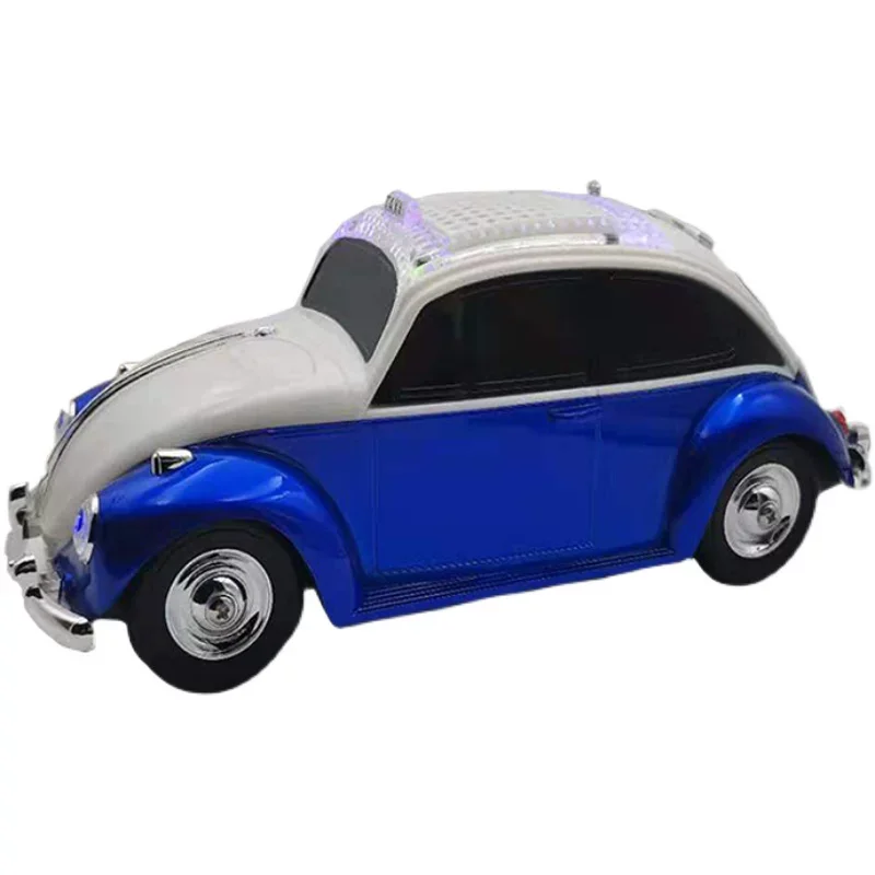 Picture 5: Gifts Subwoofer Beetle Car Model Bluetooth Audio Home Multiple Playback Modes Speaker Toys
