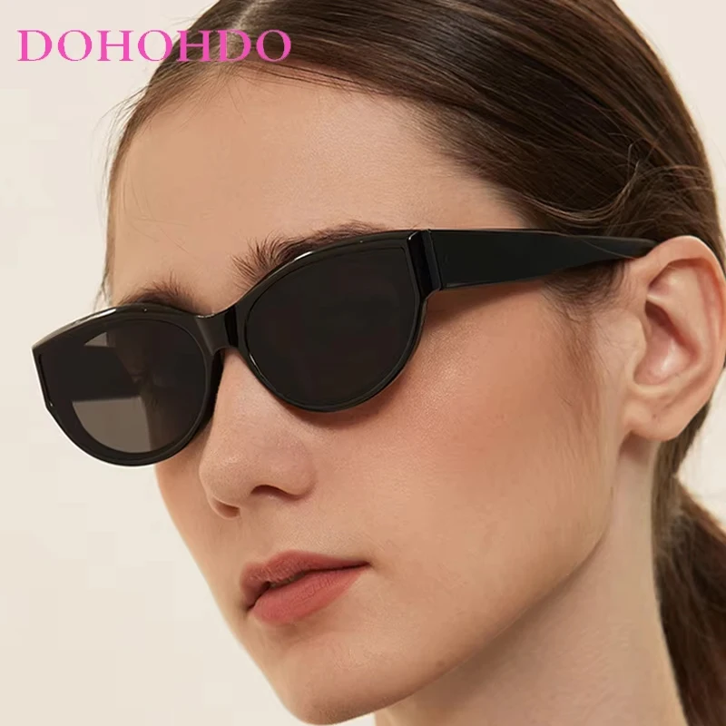 

Vintage Small Frame Cat Eye Wome Sunglasses New Trendy Designer Eyewear Men UV400 Driving Travel Sun Glasses Unisex Lentes Mujer
