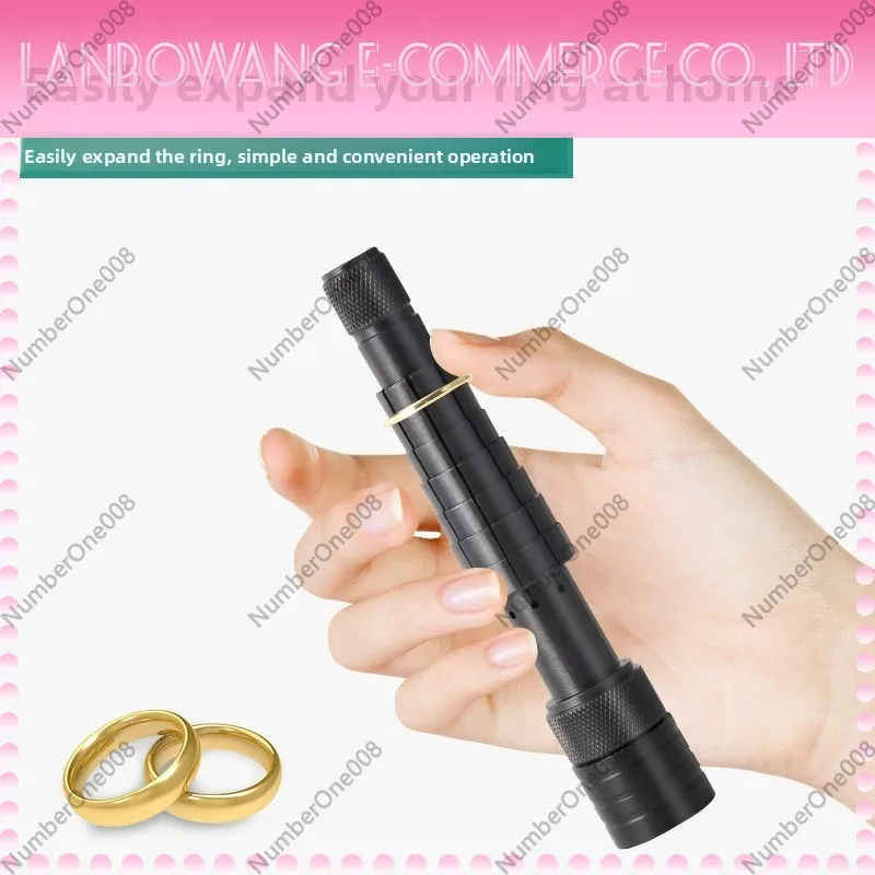 Adjustable Ring Mandrel Sizing Tool Stretcher Expander for Jewelry Shaping Repair
