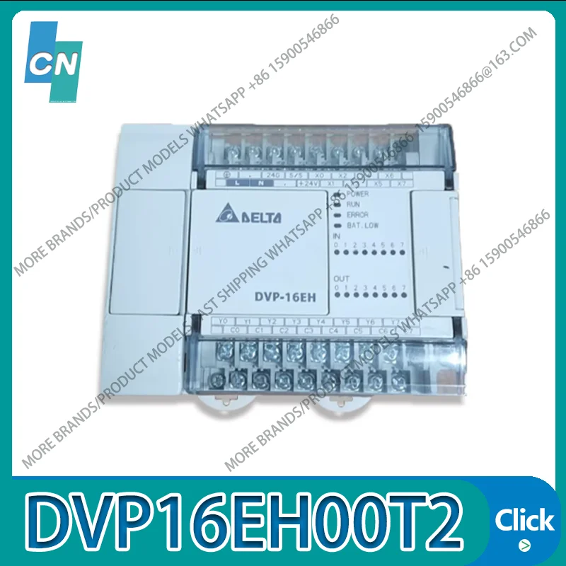 

DVP16EH00T2 PLC Programmable Controller Second-hand Original appearance intact Functional tested ok Fast Shipping