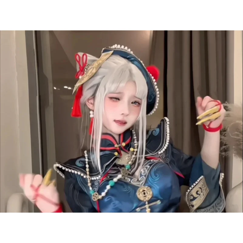 CyGame Naraka: Bladepoint Zombie Tessa Косплей Костюм для женщин Униформа Сексуальное платье Хэллоуин Вечеринка Ролевая игра Наряд Comic Con