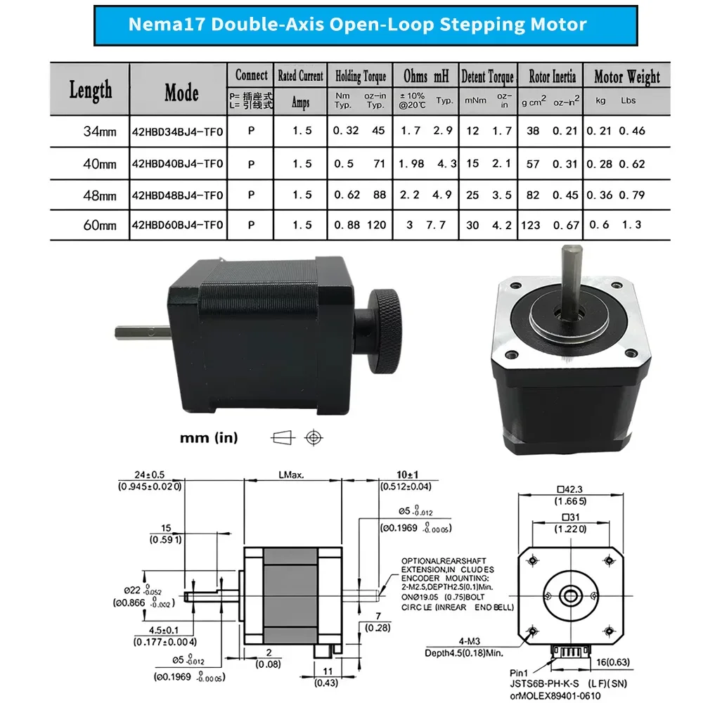60/100mm High Precision Electric Rotary Table Ratio 90/180:1 360 Indexing Plate 42 Stepper Motor Drive Kit Replacement DD Motor