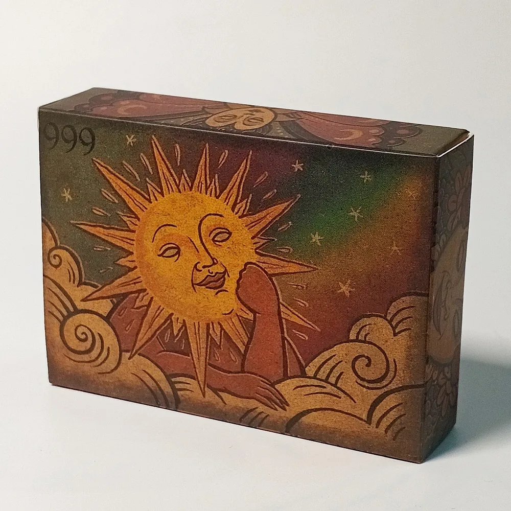 Garden of Lucid Daydreams Oracle Deck - 52 cartas de adivinación de sueños surrealistas para meditación, 9 x 6 cm, con doble relieve
