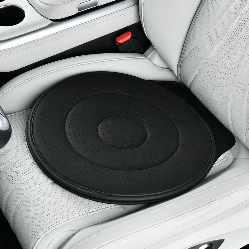 

1-Piece Car Rotating Seat Cushion, 360-Degree Rotating Car Seat Cushion, Suitable for Elderly and Pregnant Women, Universal for All Seasons, Multifunctional Mobile Seat Cushion for Car and Home Chair