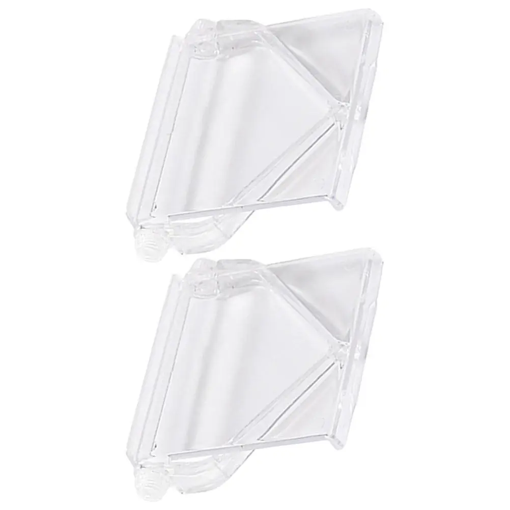

2pcs Monitor Top Holder Shelf For Tv Screen Tops Storage Rack No-Drill Installation Plastic Floating Shelf For Router Dvd