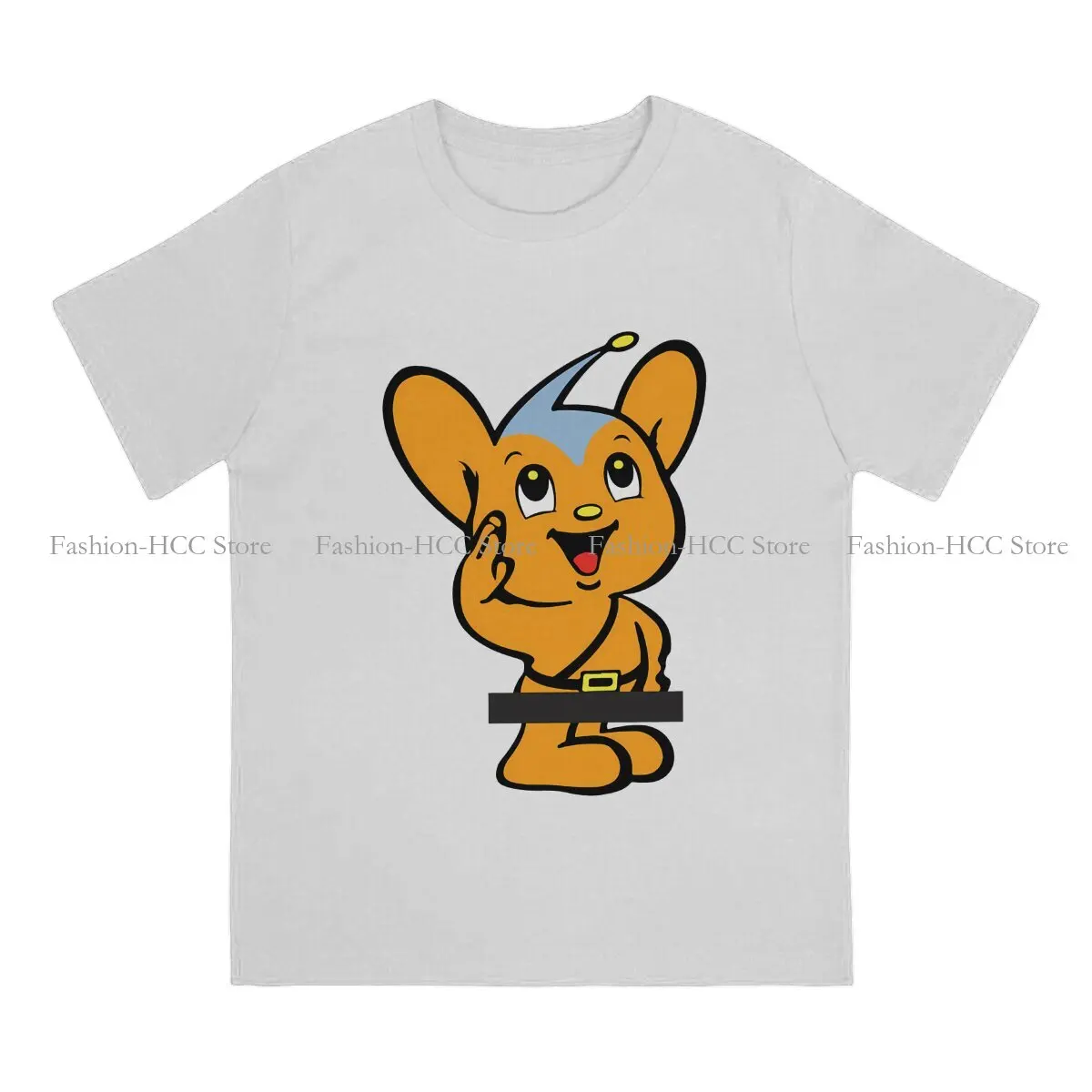 تي شيرت مركز شرطة طوكيو التميمة ، بيبو كون ، تي شيرت رجالي مميز نشط خاضع للرقابة ، قمم الاتجاه الجديد