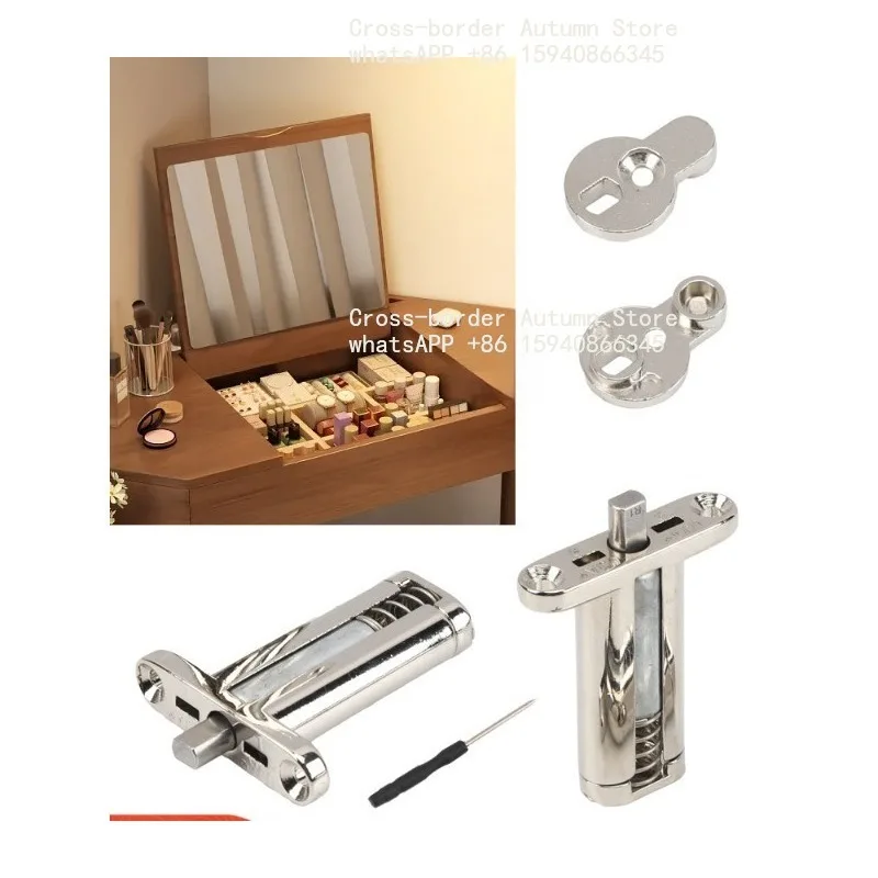 Suitable for hidden fast-loading dresser, up-turn hinge, down-turn closure, damping buffer hinge hardware accessories