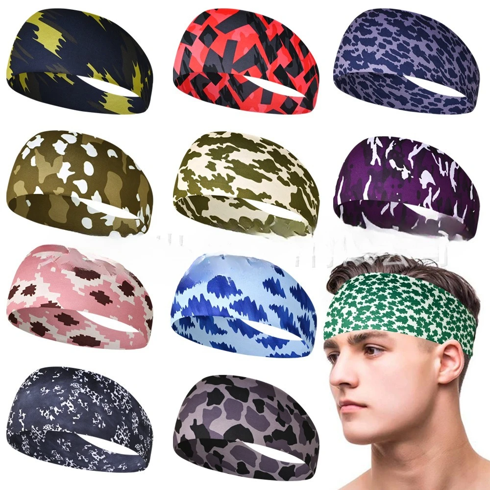 

Sports Headband for Running Yoga Sweat Wicking Hairband for Men Women Outdoor