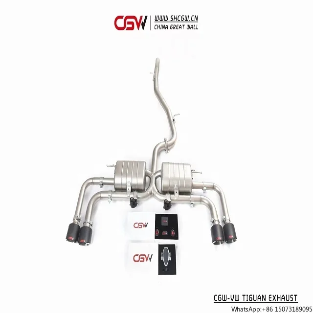 

Доступные по цене высокопроизводительные выхлопные системы Valvetronic с карбоновыми четырехконцевыми насадками для 2.0T AWD, полная система Catback