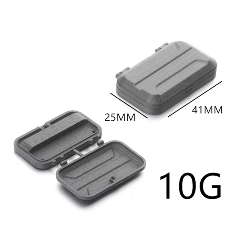 حافظة أدوات نايلون RC حافظة أدوات السيارة الجانبية على ظهره الديكور ل Traxxas TRX4M 1/18 RC الزاحف ترقية أجزاء السيارة الملحقات #6