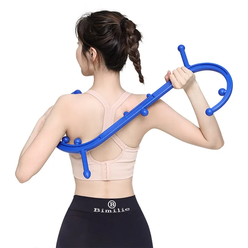 

Массажная палочка Body Back Buddy для точечного массажа, расслабления мышц и фасций, воздействующая на стартовые и концевые точки мышц, 1 шт.