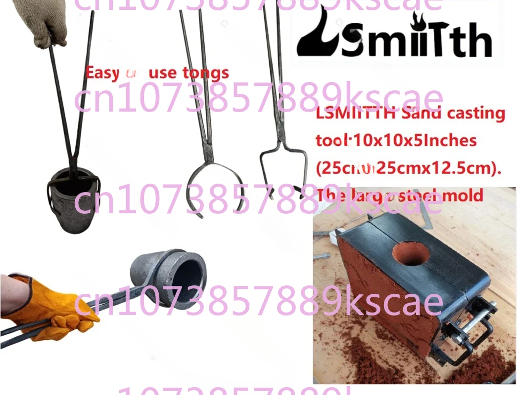 16 KG Large Gas Metal Melting Furnace 2642°F / 1450°C Propane Forge  Crucibles Foundry Home Kiln Casting Tools