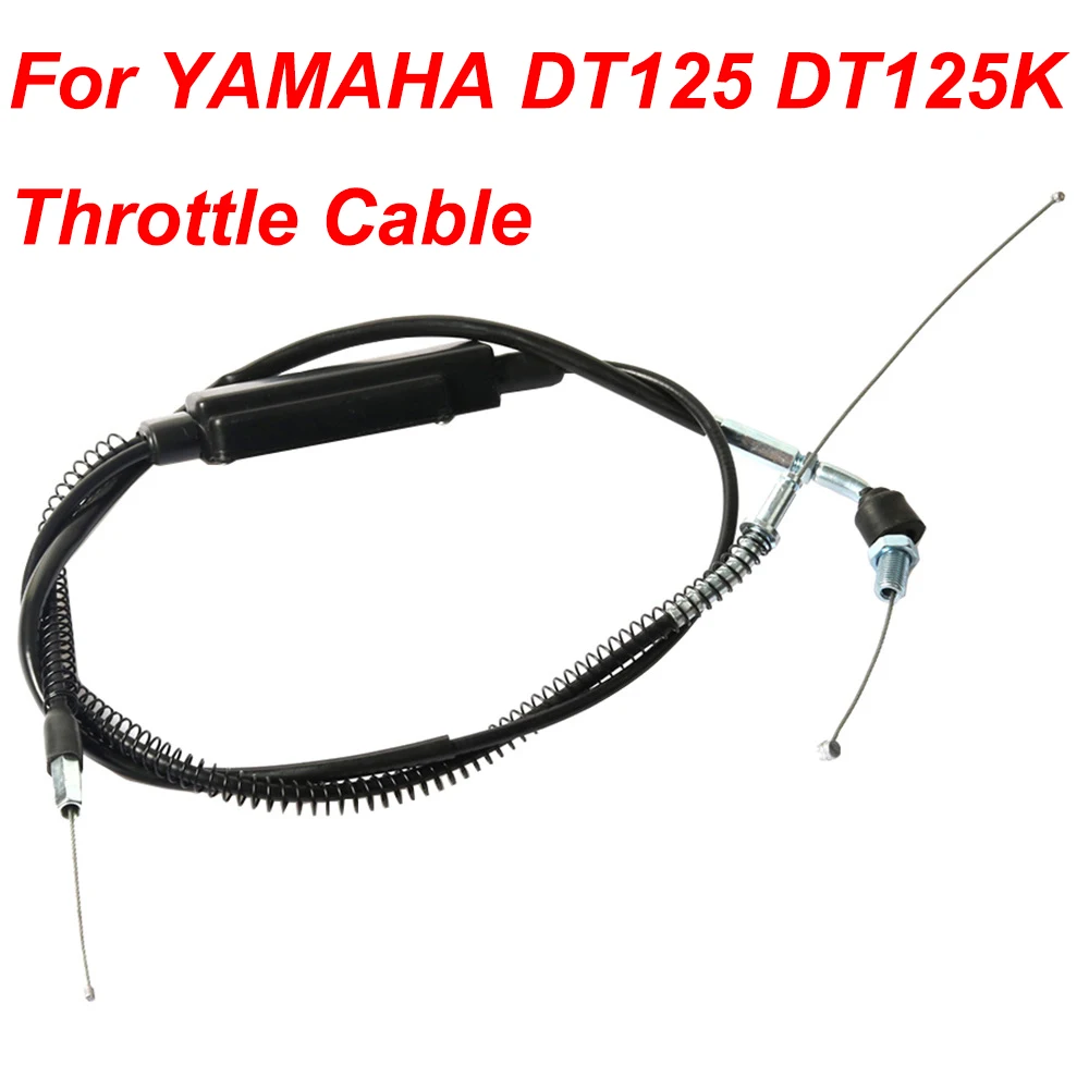 Throttle Cables Split Type for Yamaha DT125 DT125K Line Separate Two Throttle Lines Motorcycle Parts