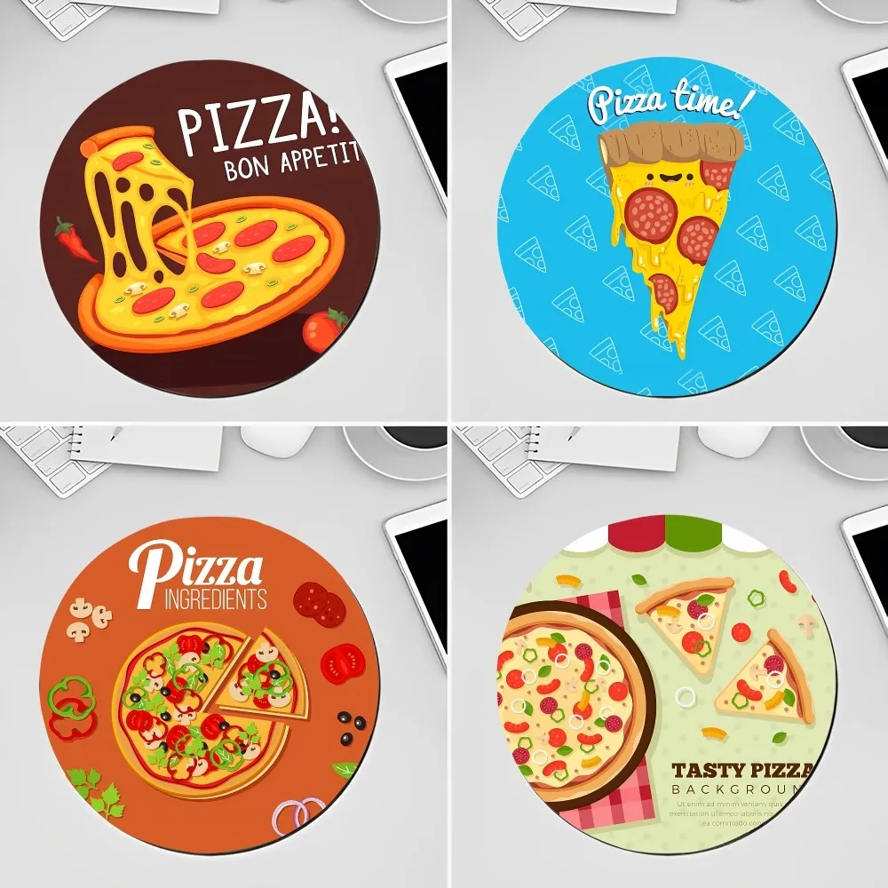 

Ice cream Pizza Mousepad Rubber Small Speed Version Game Computer Keyboard Office Table Mat PC Laptop Mouse mat Writing Desk