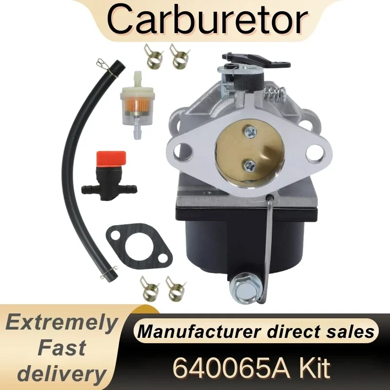 

640065 640065A Carburetor for Tecumseh MTD OHV110-135 OV358EA 13-15HP Engine Lawn Mower Tractor Carb Kit with Gasket