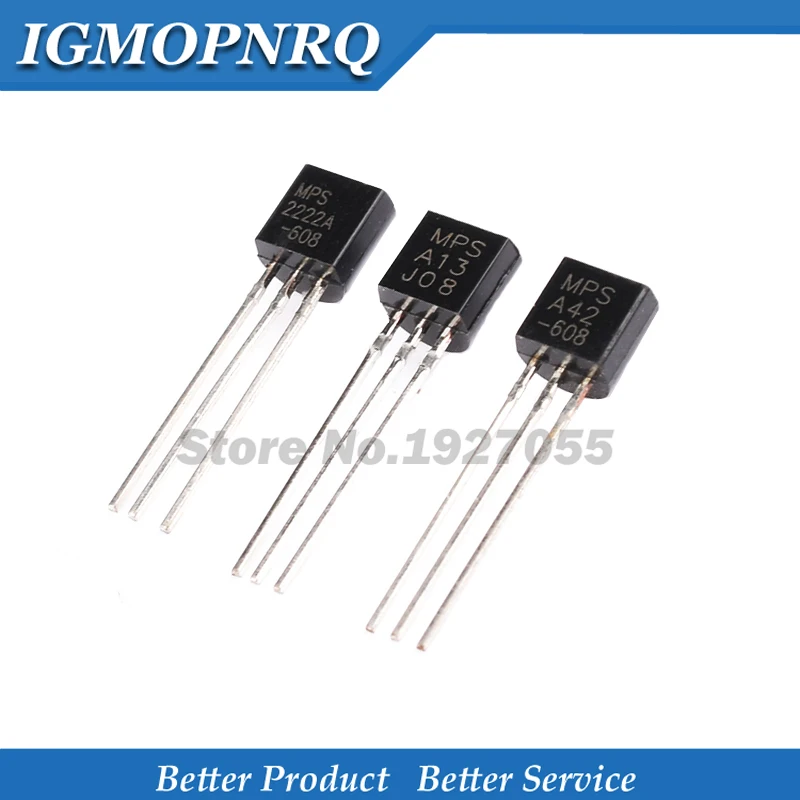 100pcs MPSA13 MPSA18 TO-92 MPSA42 MPSA92 Z0103MA Z0607MA TO92 BT169D BT131-600 MPSA06 MPSA56 transistor NEW