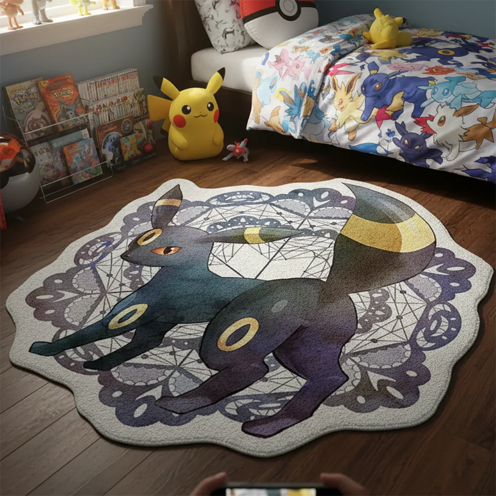 Gaming Accessories For Kids Room - อะนิเมะ พรม โปเกมอน น่ารัก อัมเบรียน พรมปูพื้น