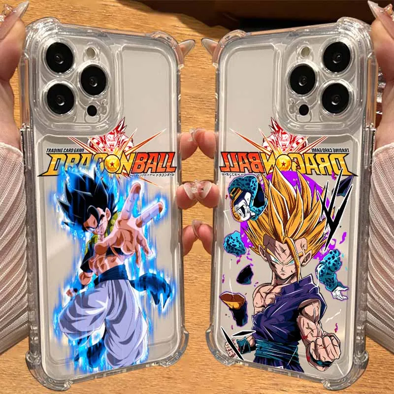 Funda de teléfono anticaída Anime Gogetas Son Gohans para Oppo Realme 16 P3 GT 7 C71 C55 C53 C30S C35 C33 C31 C21Y C15 13 Pro Plus 4G 5G