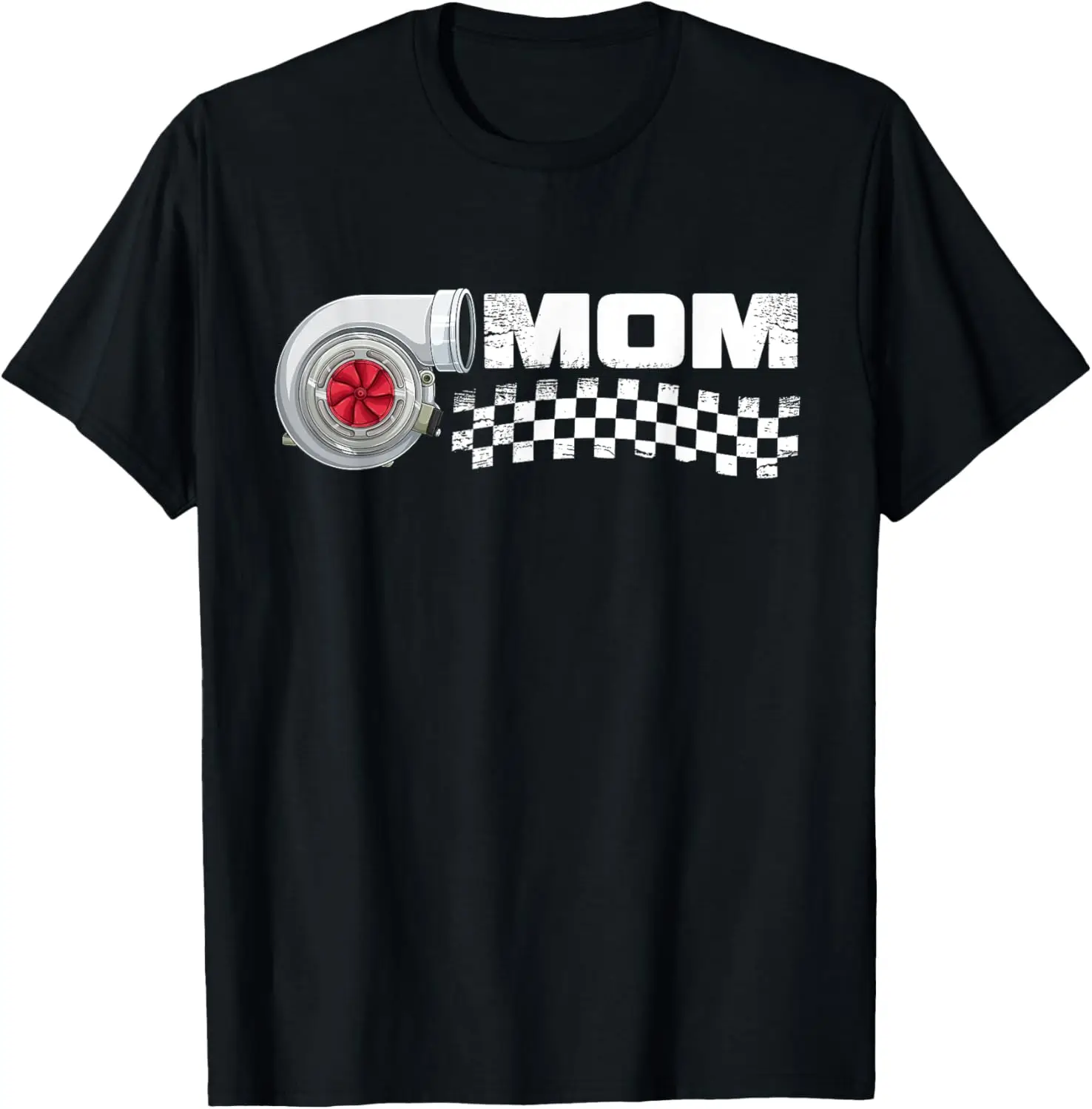 

Birthday Party Matching Family pit crew race car Mom T-Shirt