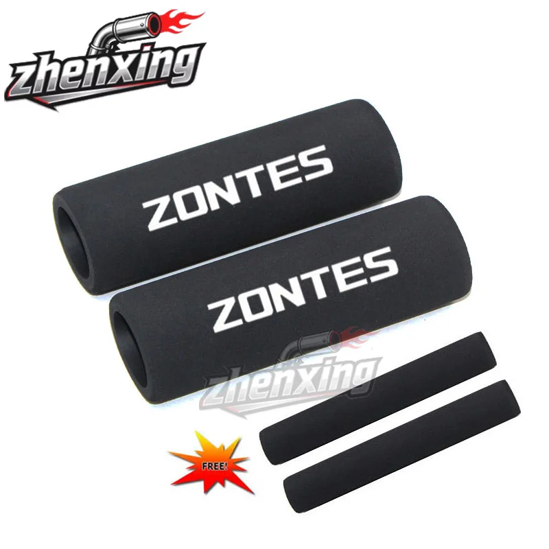 ل ZONTES 368G 368D/M/E/K 703F ADV 703RR G1 125 ZT125/U ZT310 ZT310R ZT310X ZT310T ZT310V دراجة نارية قبضة الإسفنج قبضة المقود