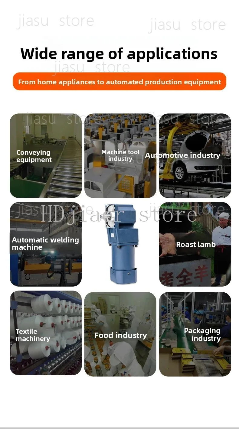 

Right Angle Hollow/Medium Solid Gear Motor 220v/380 Small Integrated Gear Speed Control Motor 25-750W